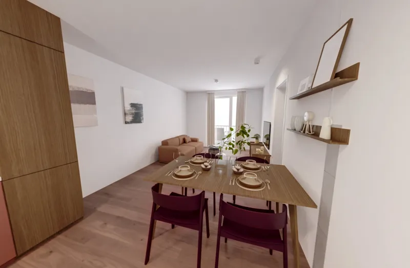 2-Zimmer Medium mit exklusiven Gemeinschaftsflächen: Padelplatz, Fitness, Dachterrasse & mehr — photo 1